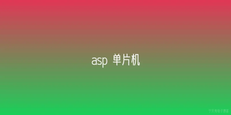 asp 单片机