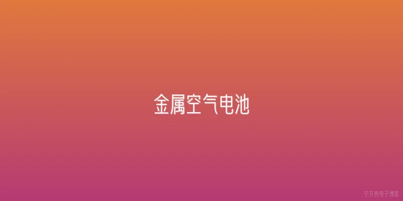 金属空气电池