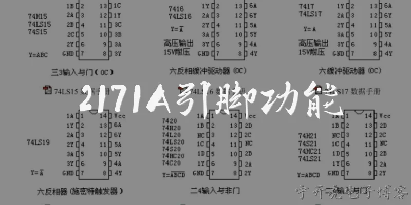 2171A引脚功能:2171A芯片的引脚功能是什么？ - 2026最新功能问答知识盘点大全