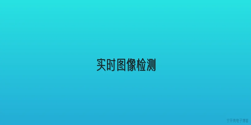 实时图像检测