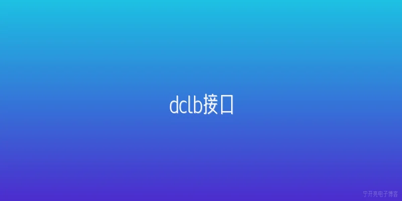 dclb接口