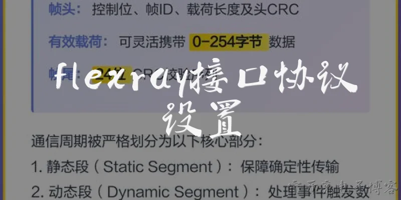 flexray接口协议设置:什么是FlexRay接口协议?