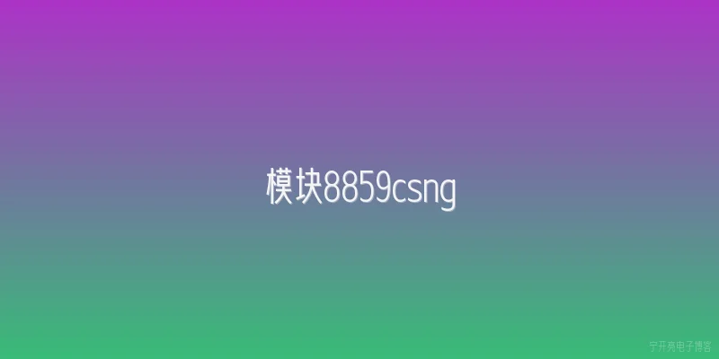 模块8859csng