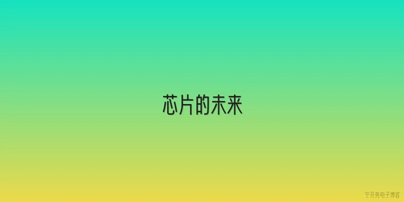 芯片的未来