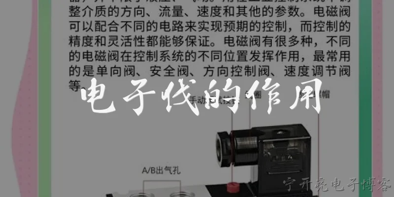 电子伐的作用:电子伐在2026年的电力系统中主要发挥什么作用？ - 2026最新作用问答知识盘点大全