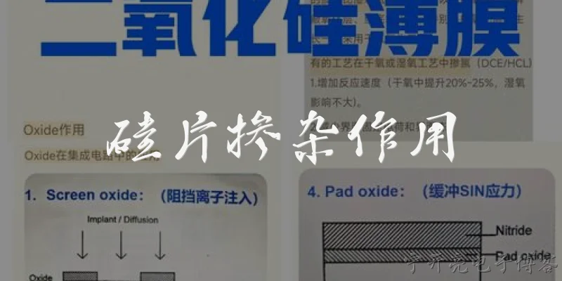 硅片掺杂作用:什么是硅片掺杂？